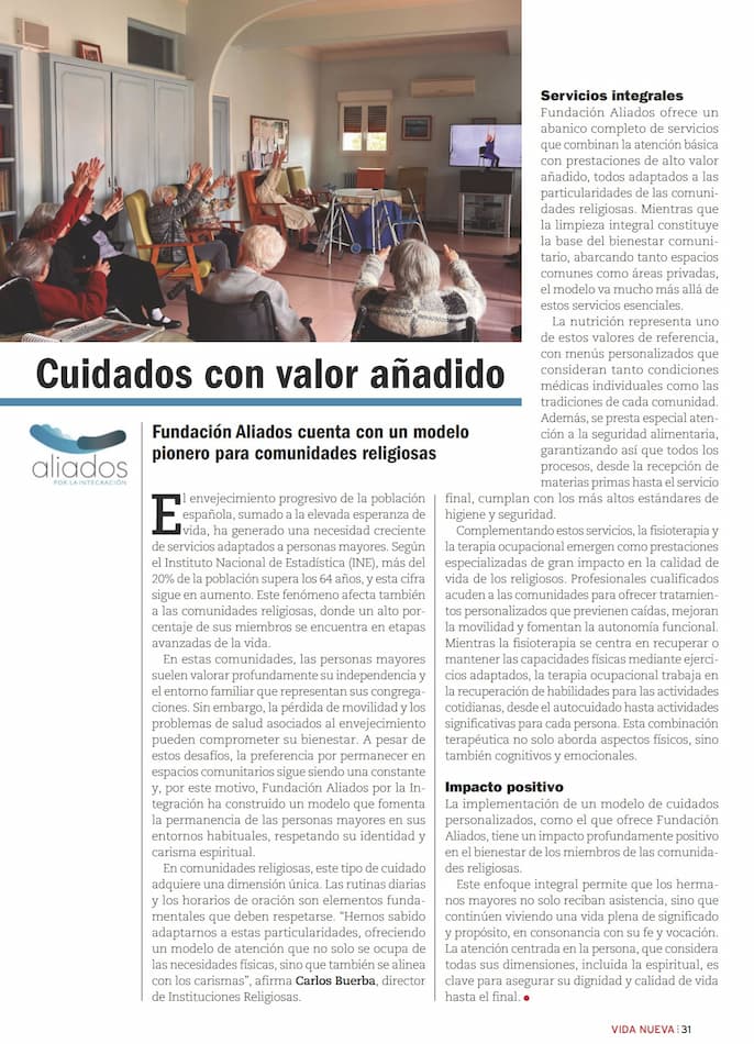 reportaje vida nueva mayo 2025